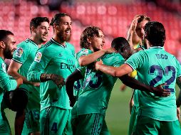 Con esta victoria, Real Madrid toma cuatro puntos de ventaja sobre el Barcelona. AFP / J. Guerrero