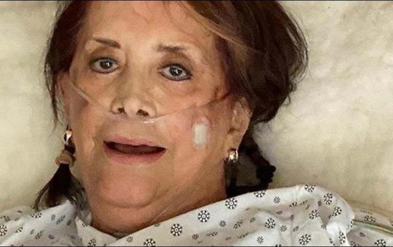 Cecilia Romo fue hospitalizada el 6 de abril debido al COVID-19. INSTAGRAM / claudiaromoedelman