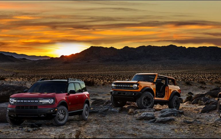 Ford lanzó la nueva generación del modelo Bronco, 24 años después de que dejase de fabricar el todoterreno. TWITTER@FordMX
