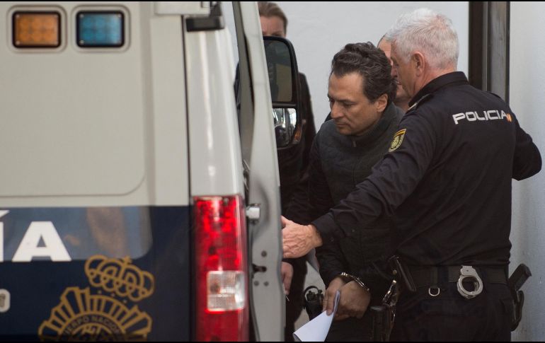 Lozoya fue detenido en España el pasado mes de febrero. AFP/ARCHIVO