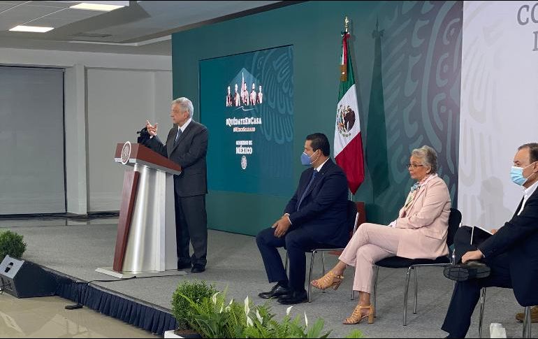 López Obrador inició su gira de trabajo por tres de los estados considerados como los más violentos en los últimos meses: Guanajuato, Jalisco y Colima. TWITTER / @diegosinhue