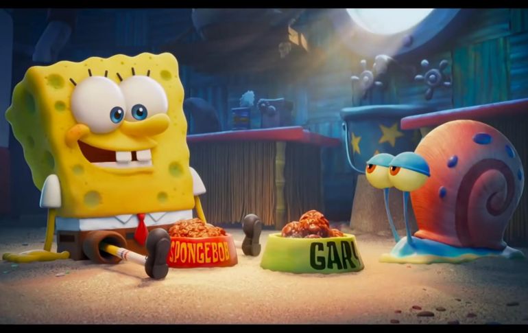 ”Bob Esponja: Al Rescate” tenía previsto estrenarse en cines en mayo pasado. ESPECIAL / Paramount Pictures