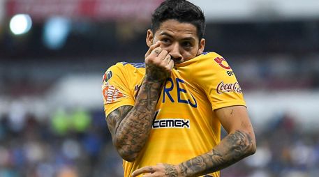 ''No ganan nada en 30 años y siguen reclamando'', respondió Javier Aquino, referencia al último título de liga conseguido por los celestes, tras perder ayer en la Copa por México. IMAGO7