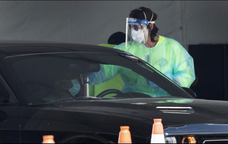 Florida se perfila así como el nuevo epicentro de la pandemia en el país por detrás de Nueva York y California, según las cifras de la Universidad Johns Hopkins. AFP / Getty Images / J. Raedle