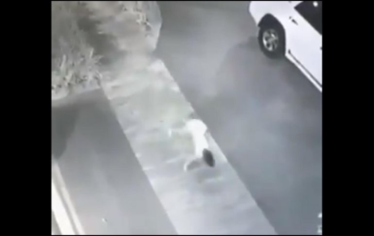 Algunos han comentado en Twitter que no se trata de un fenómeno paranormal, sino que es una niña o una mujer joven que padece algún trastorno que la hace caminar como si se tratara de algún animal. TWITTER