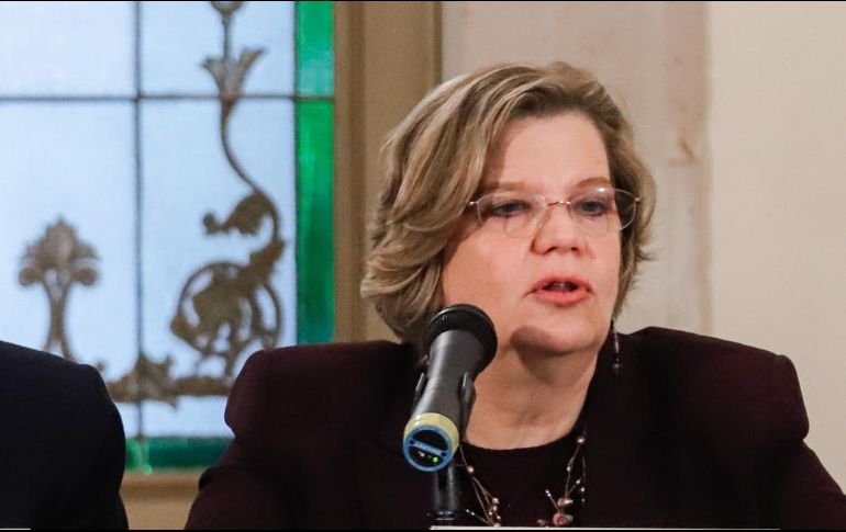 Nadine Gasman, presidenta de Inmujeres. NTX/ARCHIVO