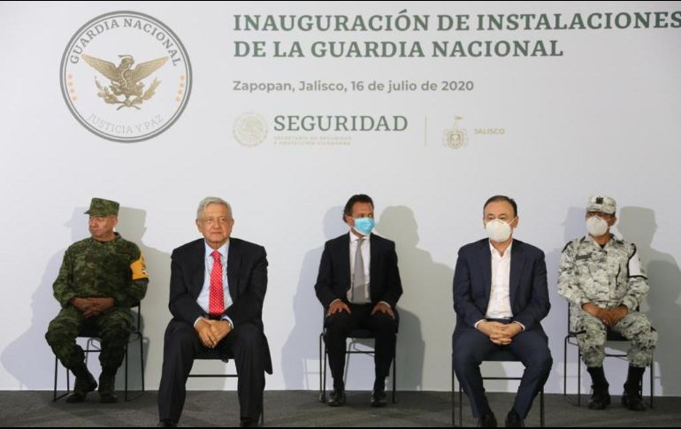 Durazo pidió a los tres niveles de gobierno trabajar juntos para lograr la consolidación de la identidad de la Guardia Nacional. TWITTER/@SSPCMexico