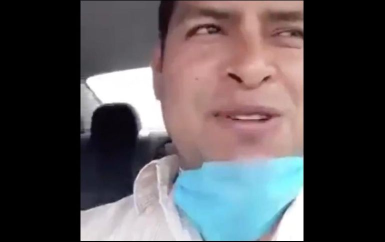 En el video, el funcionario niega la existencia del virus. ESPECIAL