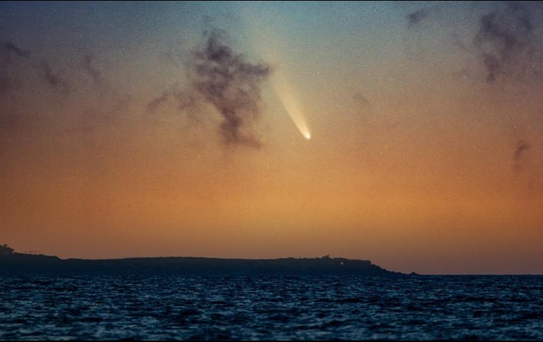 A lo largo de julio, el Neowise se estará moviendo por el cielo hacia el oeste. FACEBOOK/Robert Fedez