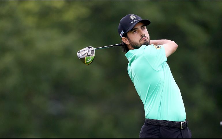 Abraham Ancer firmó una tarjeta por 72 golpes, par de campo. AFP/J. Squire