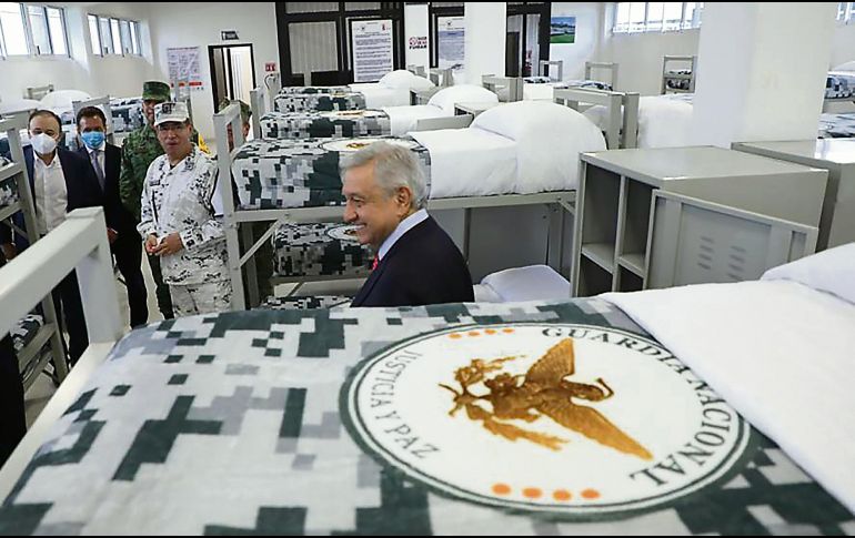 En su sexta visita a Jalisco, el Presidente inauguró las instalaciones de la Guardia Nacional en Zapopan. En el Estado hay 29 bases operativas de esta corporación. ESPECIAL