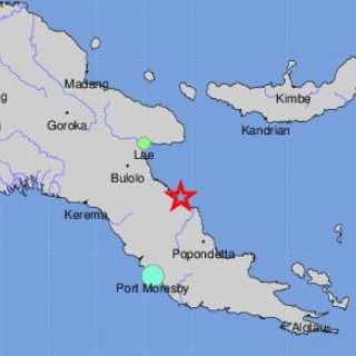 Fuerte sismo remece una zona remota de Papúa Nueva Guinea