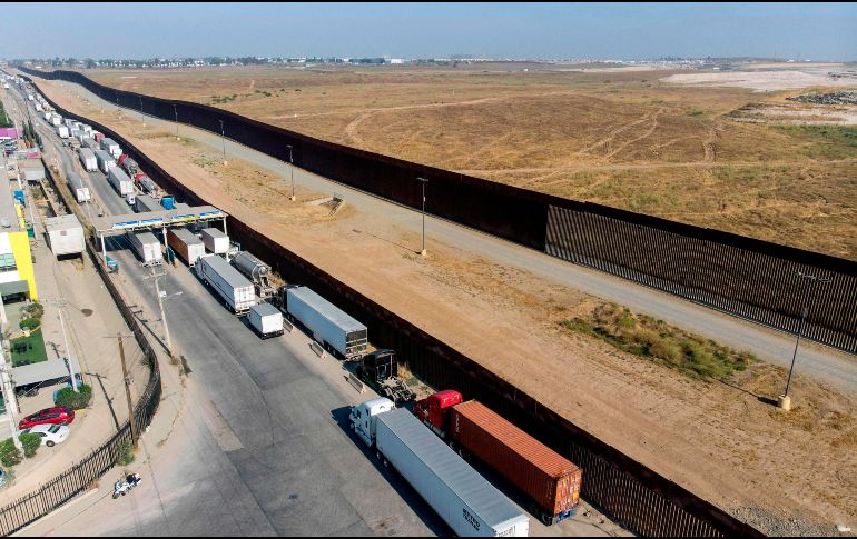 Para la organización, en el muro se malgastan fondos que podrían ser dirigidos a atender la pandemia de COVID-19. AFP/G. Arias