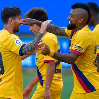 El Barcelona se despide con una goleada sobre el Alavés