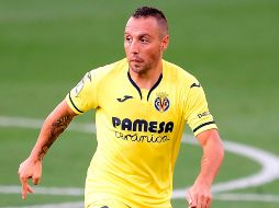 ADIÓS. El español Santi Cazorla se despidió del Villarreal y del futbol español. AFP
