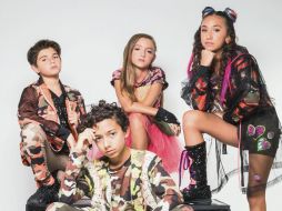 KIINS. La banda infantil le rinde un tributo a la década ochentera. CORTESÍA