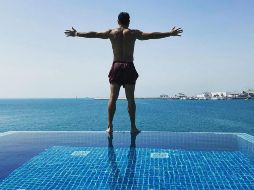 El futbolista no desaprovechó la ocasión para subir una imagen a Instagram. INSTAGRAM/marcofabian_10