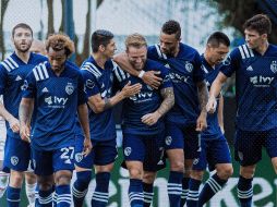 El conjunto liderado por el mexicano sumó su segunda victoria en tres salidas. TWITTER / @SportingKC