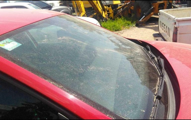 Usuarios de redes sociales publicaron imágenes sobre el fenómeno. ESPECIAL