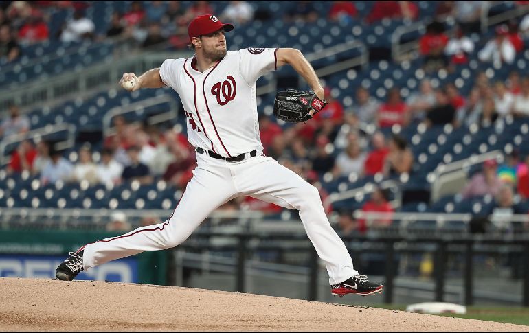 Max Scherzer. El lanzador estelar será el abridor de los campeones. AFP