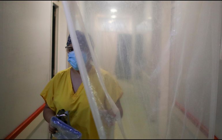 El diagnóstico médico de una prima del Mandatario señala que se encuentra delicada de salud, además es hipertensa y con grado 3 de obesidad, pero no se encuentra intubada. AP / N. Pisarenko