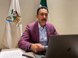 Omar Fayad, gobernador de Hidalgo y coordinador de la Comisión de Desarrollo Económico de la Conago, se encargó de presentar la propuesta. TWITTER/@omarfayad