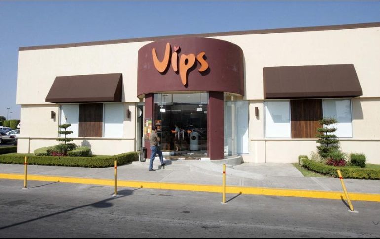 Vips. La franquicia podría cerrar varias sucursales en los próximos meses. EL INFORMADOR/ARCHIVO