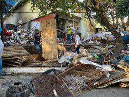 La alerta sanitaria por COVID-19 fundamentó el permiso jurídico para desalojar y limpiar el lugar. ESPECIAL