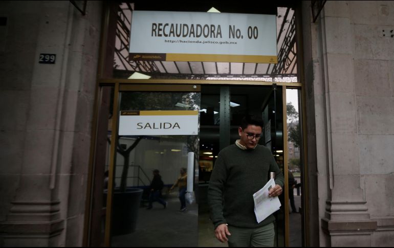 Este trámite lo pueden realizar en cualquiera de las 137 recaudadoras del Estado de Jalisco. EL INFORMADOR / ARCHIVO