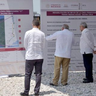 López Obrador pide a compañías del Tren Interoceánico cumplir contratos