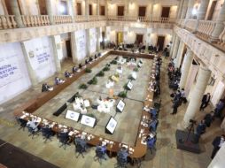 En la reunión participan los representantes de Jalisco, Guanajuato, Nuevo León, Colima, Coahuila, Tamaulipas, Durango, Tampico, Michoacán, Aguascalientes y San Luis Potosí. TWITTER/@fgcabezadevaca