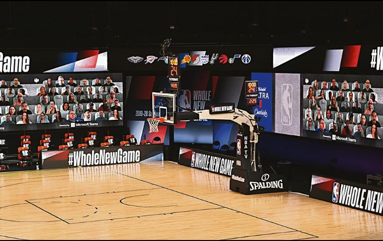 Los equipos tendrán el apoyo de sus seguidores a través de pantallas. ESPECIAL/Microsoft