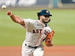 DE VUELTA. Lance McCullers Jr. regresó al diamante tras una cirugía. AP
