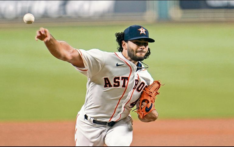 DE VUELTA. Lance McCullers Jr. regresó al diamante tras una cirugía. AP