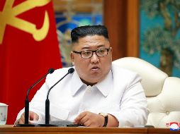 Kim Jong-Un presidió ayer en Pionyang una reunión de emergencia para hablar de la situación en la ciudad fronteriza de Kaesong. EFE/KCNA