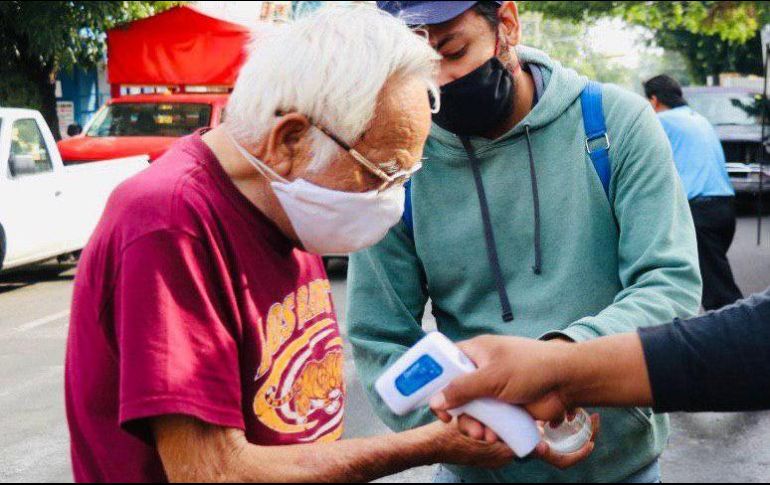 Jalisco se ubica en el sexto lugar nacional en número de contagios activos. ESPECIAL