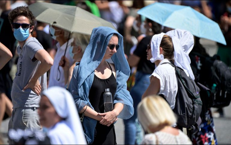 El número de positivos actuales es de 12 mil 581 y en las últimas 24 horas se han curado 147 personas. EFE / EPA / R. Antimiani