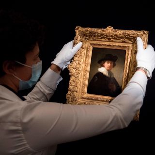 Subastan autorretrato de Rembrandt en Sotheby's