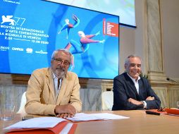 El programa para la 77ma edición de la Muestra de Venecia comenzará el 2 de septiembre en el Lido de Venecia. EFE / A. Merola