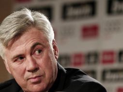 Carlo Ancelotti. El entrenador confía en las capacidades de Lozano como delantero centro. NTX/ARCHIVO