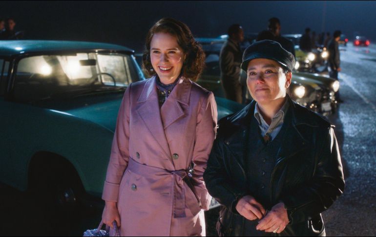 FAVORITA. “The Marvelous Mrs. Maisel” buscará la gloria con su humor y buena vibra. AP