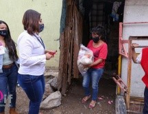 Antes del apoyo de DIF Tlaquepaque, la familia sólo había recibido una despensa al inicio de la contingencia. ESPECIAL/DIF Tlaquepaque