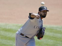 GERMÁN MÁRQUEZ. El derecho venezolano lució en la lomita para los Rockies. AFP