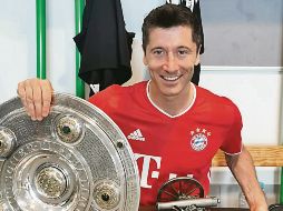 En el Bayern Múnich solo piensan en ganar la Champions League para conquistar su segundo triplete de la historia.  TWITTER/@lewy_official