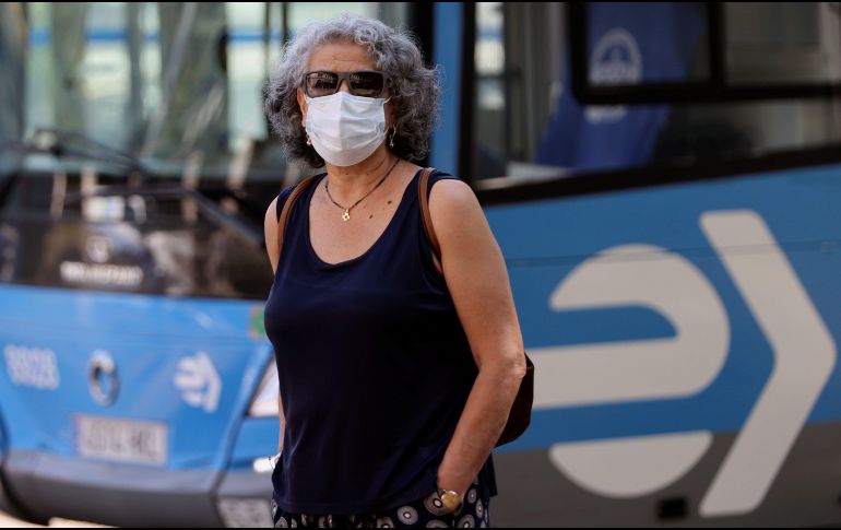 El uso de cubrebocas será obligatorio en Madrid. EFE