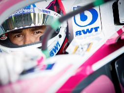 Por la mañana se informó que ''Checo'' no estaba en Silverstone luego de que una primera prueba arrojara un resultado ''no concluyente''. EFE / ARCHIVO