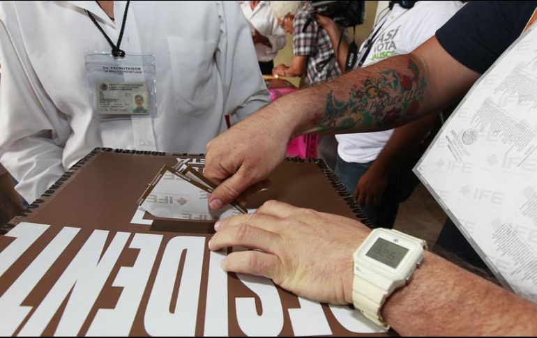 Dado que la jornada electoral durará más de 10 horas, el INE debe dar garantías de que se protegerá la salud de todos. EL INFORMADOR/ARCHIVO