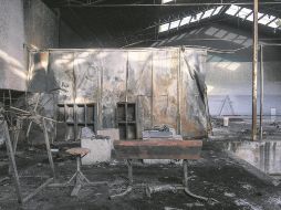 Así quedó el gimnasio, el cual será reconstruido de manera total. ESPECIAL