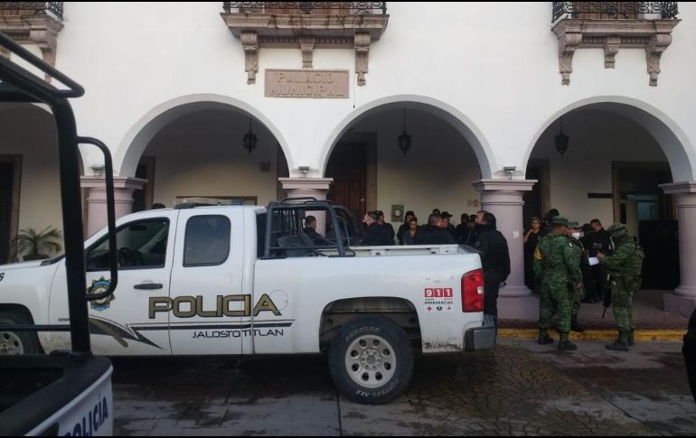 A partir de este viernes, la seguridad de los municipios de Jalostotitlán y Poncitlán estará a cargo de la Policía del Estado y de la Guardia Nacional. TWITTER / @SSeguridadJal