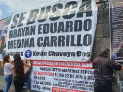 Exigen avances en investigaciones de sus desaparecidos